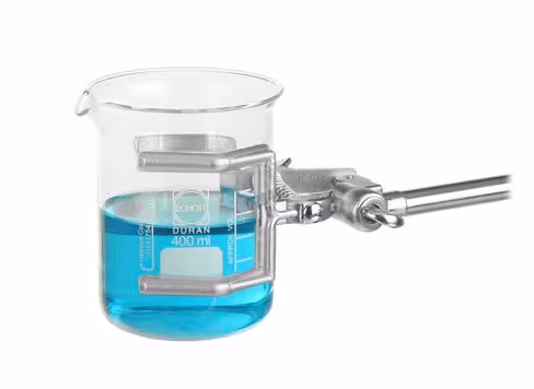 Pince à refrigerants fonte recouverte PVC 160 mm ouverture 50-100 mm tige 10 mm