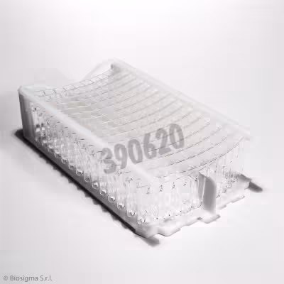 Cupule PMMA multicells rack 15 pour cobas-mira et integra x 30