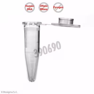Microtube CLEARLINE PP 1,5 ml rnase free x 1000