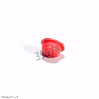 Capdisk Rouge Pour Cryotube CLEARLINE x 1000