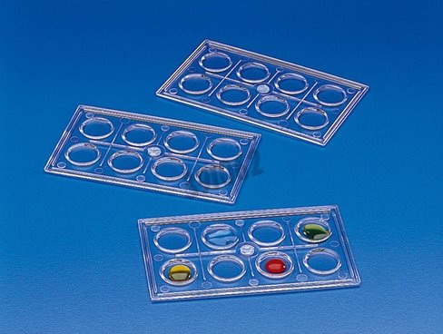 Plaque 8 alvéoles 95 x 57 mm x 10