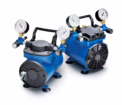 Pompe à vide resistante aux solvants