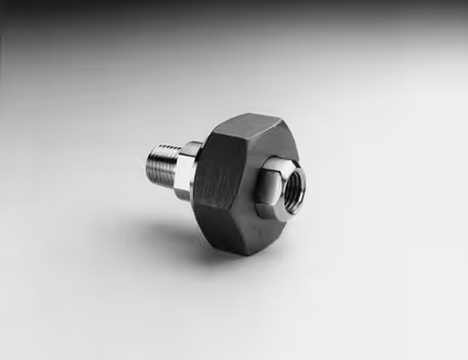 Support filtre pour conduite de gaz 25 mm acier inoxydable