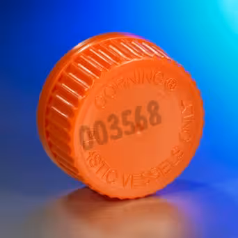 Bouchon opaque flacon spinner jetable gl45, stérile individuel x 1 x 4