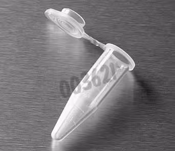 Microtube à centrifuger PP 1,7 ml incolore bouchon clippant sans Dnase/Rnase x 5000