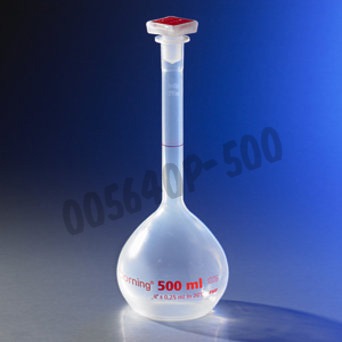 Fiole jaugée 500 ml classe A PMP x 4