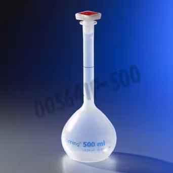Fiole jaugée 500 ml classe B PP x 4