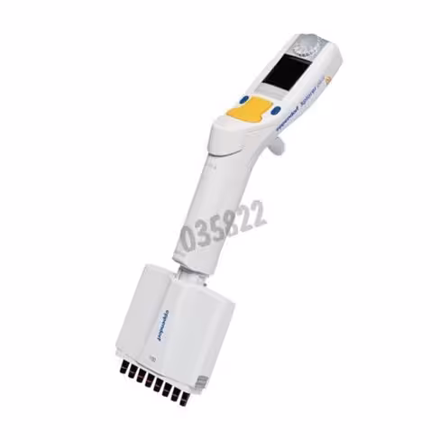 Micropipette Xplorer plus 8-canaux 5-100 µl jaune Cofrac 3 x 10 EPPENDORF