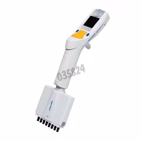 Pipette EPPENDORF xplorer plus 8-canaux 15-300 µl orange certif Cofrac
