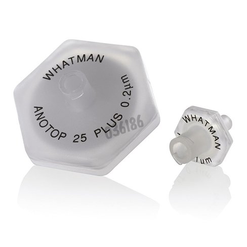 Filtre-seringue Anotop 25+ 0,2 µm x 50