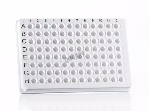 Plaque 96 puits skirted PCR blanche 4ti-0741 x 50
