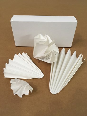 Filtre plissé standard 100 mm x 100