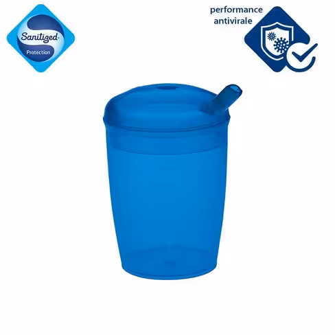 Verre pour malade 0,25 l GILACTIV bleu