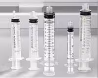 Seringue OMNIFIX Solo 3 pièces avec Luer-Lock centré 3 ml sans aiguille x 100