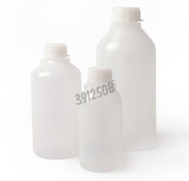 Flacon 50 ml étroit plat avec capuchon à vis x 600