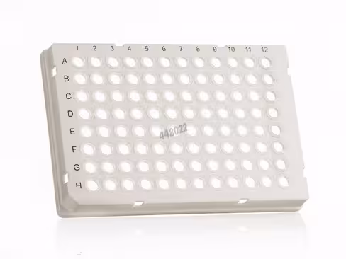Plaque 96 PCR framestar cadre blanc 4ti-0960/w x 50