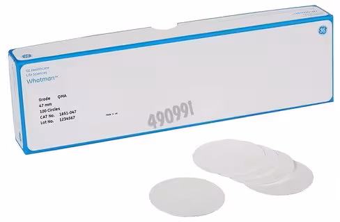 Papier filtre fibre de quartz qm-h 47 mm x 50