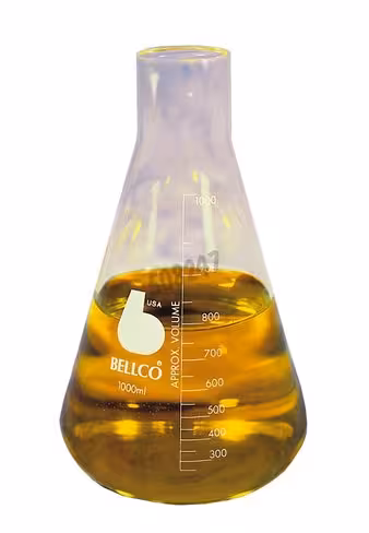 Fiole Erlenmeyer delong 2 l col 38 mm x 3
