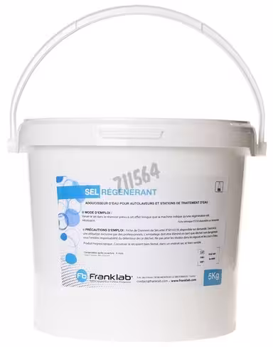 Sel régénérant seau 5 kg x 2