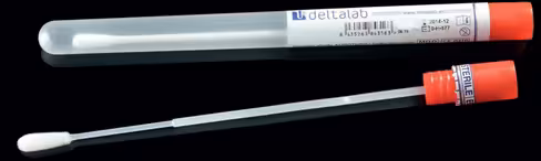 Ecouvillon stérile regular floqué en tube x 500