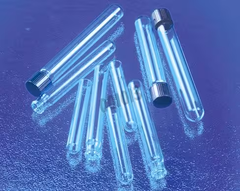 Tube verre Pyrex 13 x 100 mm col droit x 1000