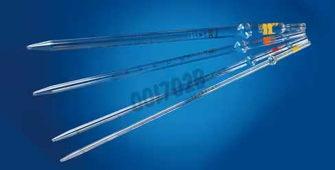 Pipette graduée classe A à boule 0 en haut 2 ml /0,10 ml