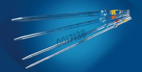 Pipette graduée classe A à boule 0 en bas 25 ml /0,10 ml