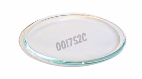 Verre de montre bord rebrule Ø 50 mm x 10