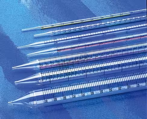 Pipette sérologique 25 ml Stripette PS rond emballage individuel papier/plastique stérile x 200