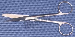 Ciseaux pointus-arrondis longueur 14 cm