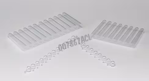 Tubes de stockage cl 1,1 ml sur rack x 96 x 10