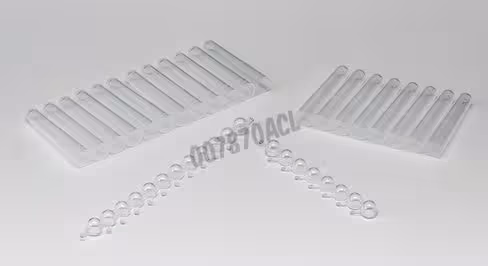 Barrette 8 tubes de stockage cl 1,1 ml sur rack x 120