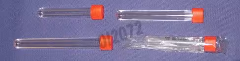 Tube 19 ml 16 x 150 mm PS capuchon vis rouge vrac x 625