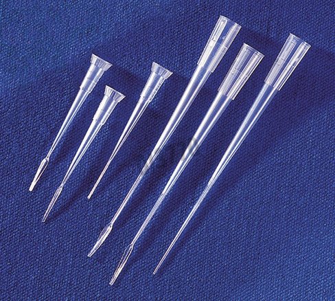 Pointe gel 200 µl capillaire plat spatule 0,37 rack stérile 200 multi x 800