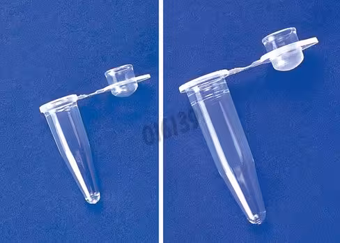 Microtube PCR 0,2 ml naturel capuchon plat x 1000