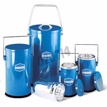 Dewar acier émaillé 245 x 335 mm avec poignée et couvercle 10l