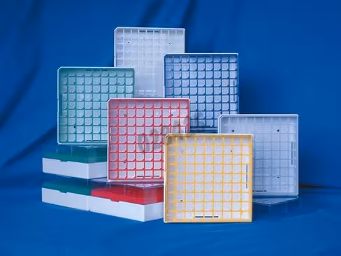 Cryobox 9 x 9 grille verte NALGENE x 4