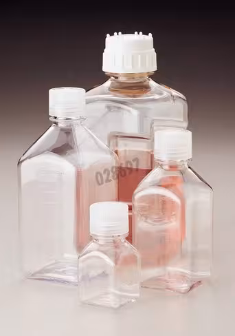 Bouteille carrée PC 250 ml x 6