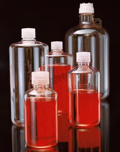 Flacon PC col étroit 500 ml x 4