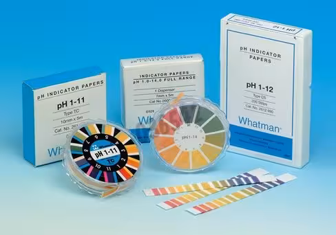 Bandelette papier ph 6,0-8,1 largeur 11 mm longueur 100 mm x 200