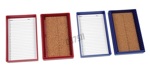 Boîte pour 2 µlames verte