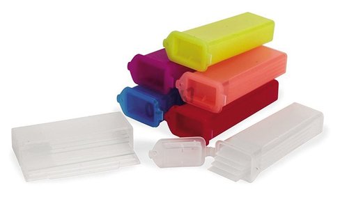 Boîte verticale 5 lames coloris assortis x 25