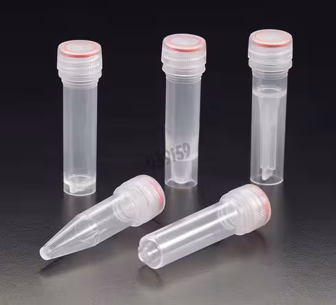 Microtube 2 ml PP cap plat joint Stérile x 500