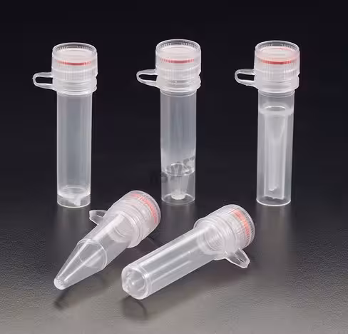 Microtube 2 ml PP capuchon creux joint attache x 1000