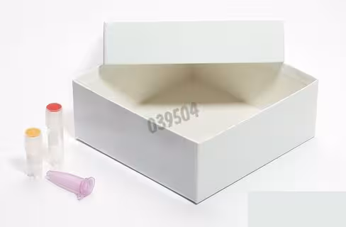 Boîte 136 x 136 mm hauteur 50 mm blanche