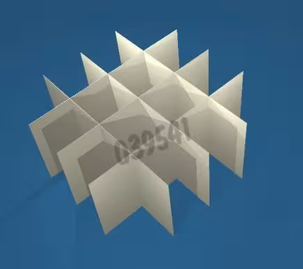 Séparateur 4 x 4 hauteur 65 mm