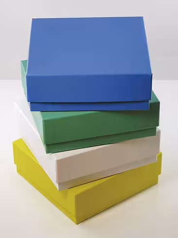 Boite jaune 131x131x47mm