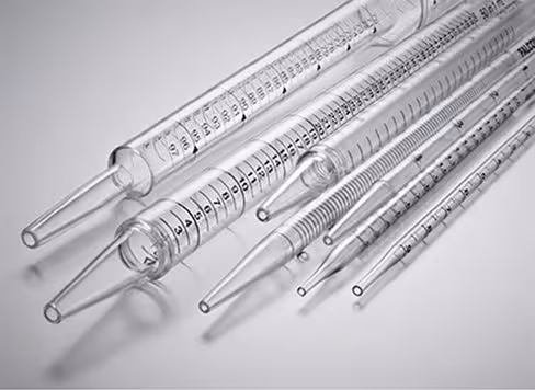 Pipette sérologique 25 ml stérile unitaire sachet pelable papier/plastique x 200