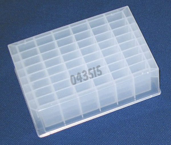 Microplaque PP 48 puits carrés 5 ml x 25