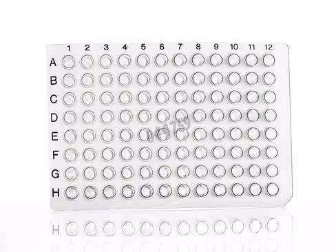 Plaque 96 PCR marquage noir x 50